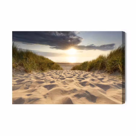 Canvastavla - Way to the sea