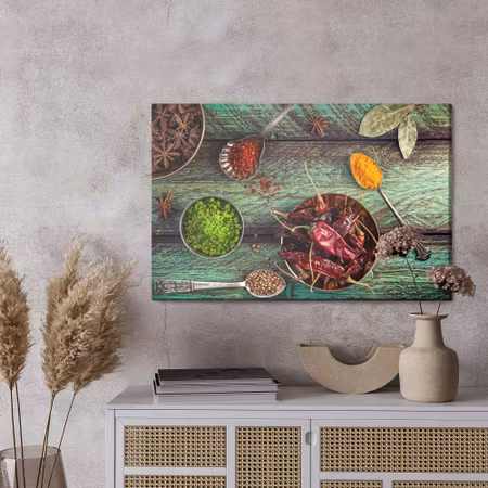 Canvastavla - Oriental spices