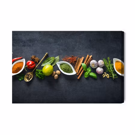 Canvastavla - Oriental herbs and spices