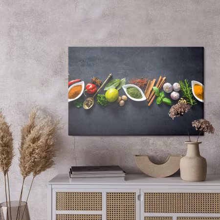 Canvastavla - Oriental herbs and spices