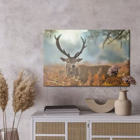 Canvastavla - A magnificent stag at the rutting season