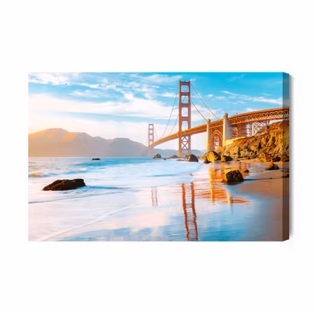 Canvastavla - Golden Gate bridge
