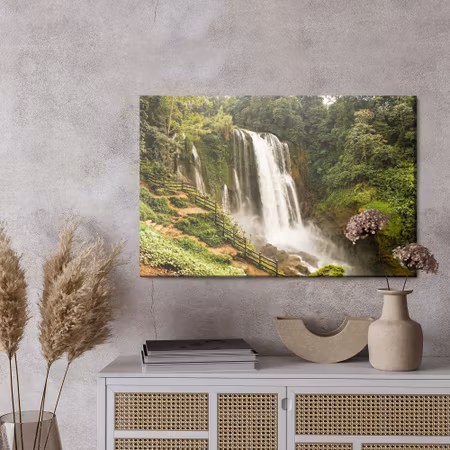 Canvastavla - Pulhapanzak waterfall in honduras