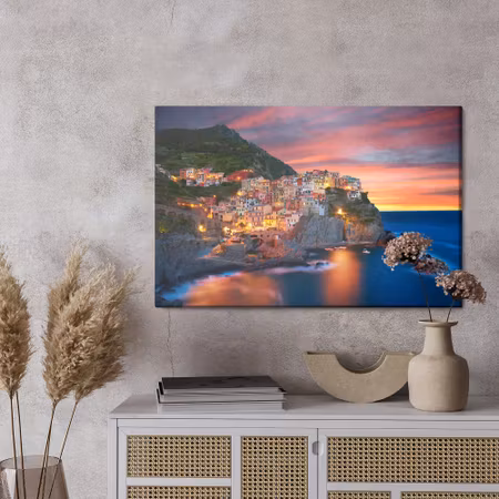 Canvastavla - City of manarola, Italy