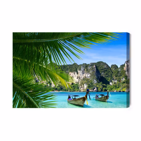 Canvastavla - Sunny caribbean