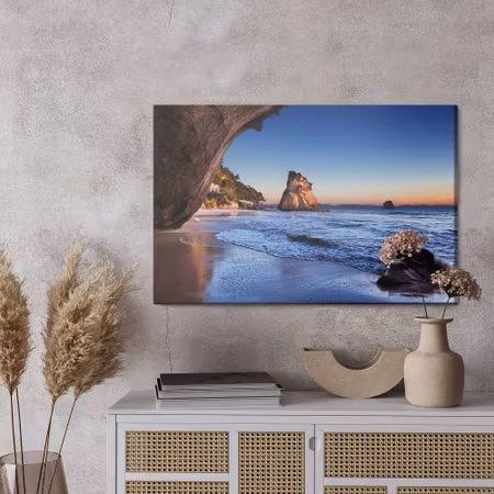 Canvastavla - Beach - new zealand