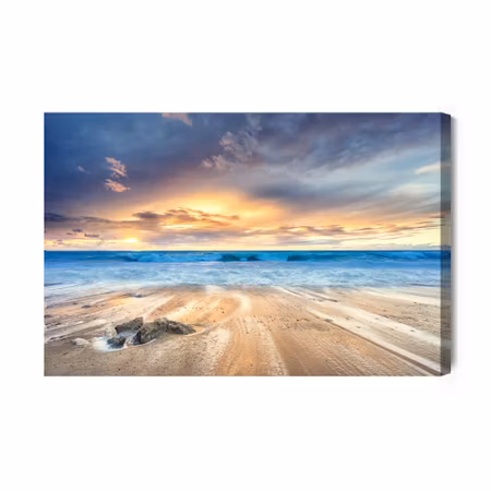 Canvastavla - Beach, sea, sand