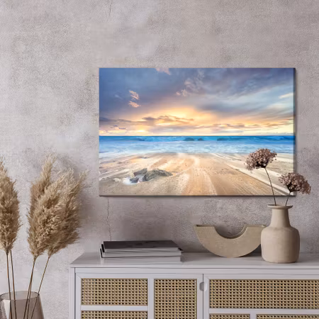 Canvastavla - Beach, sea, sand