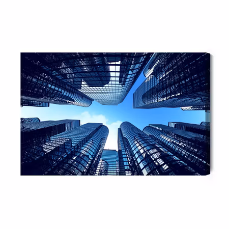 Canvastavla - Business buildings