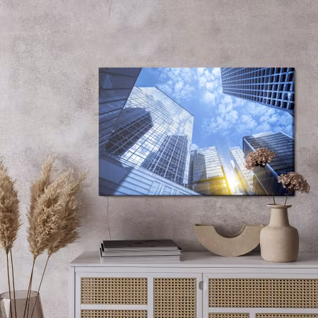Canvastavla - Skyscrapers, hong kong