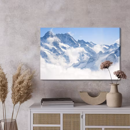 Canvastavla - Alps in switzerland