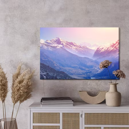 Canvastavla - Amazing mountain country