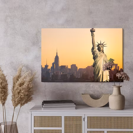 Canvastavla - The statue of liberty, new york