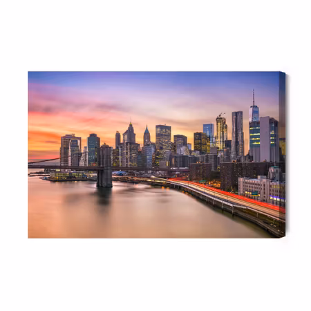 Canvastavla - New york city panorama