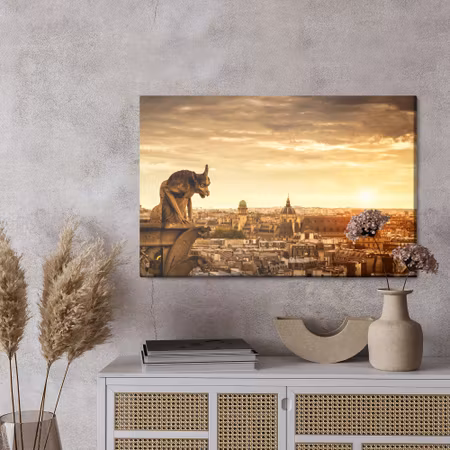 Canvastavla - Sunset in paris