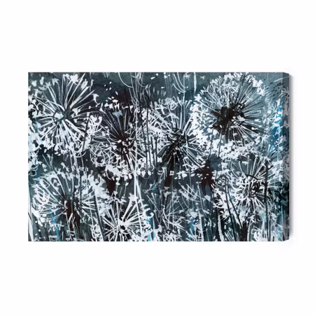 Canvastavla - Dandelions like painted