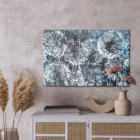 Canvastavla - Dandelions like painted