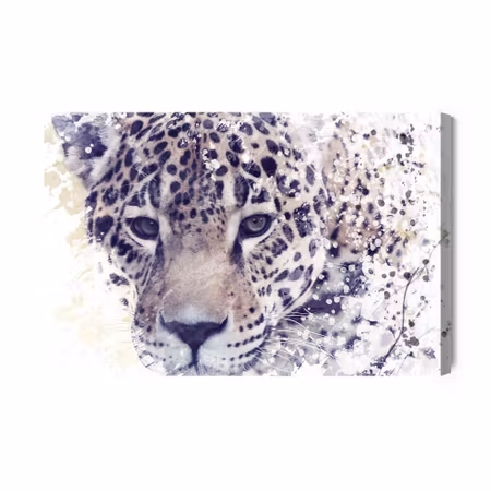 Canvastavla - Majestic leopard
