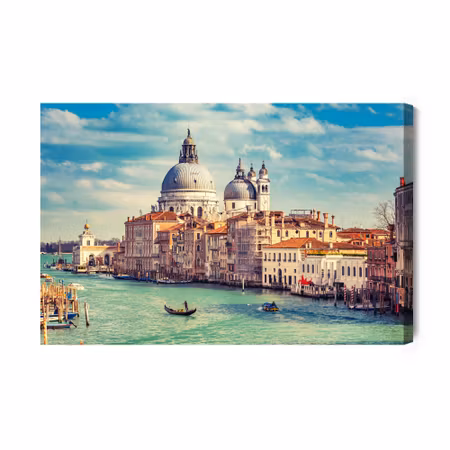 Canvastavla - Venice in sunny weather