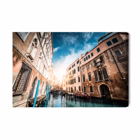 Canvastavla - Sunny venice