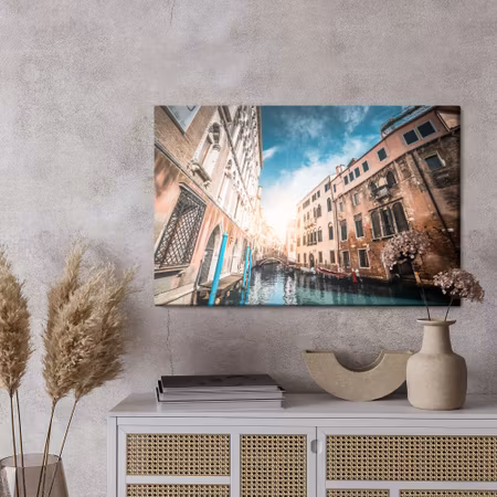 Canvastavla - Sunny venice