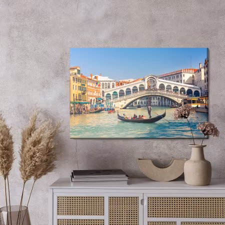 Canvastavla - Venetian gondola