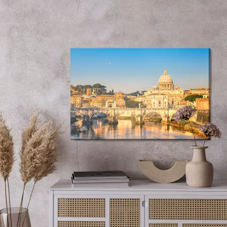 Canvastavla - Sunny rome