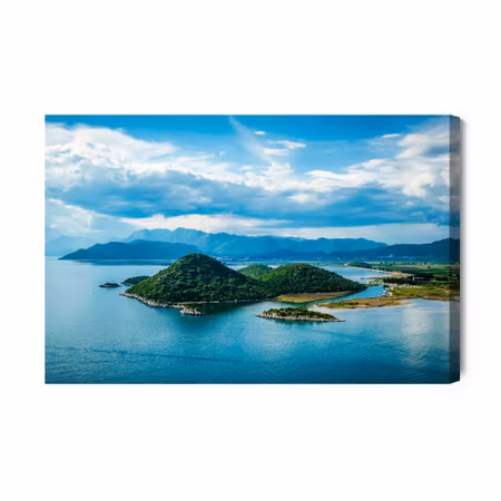 Canvastavla - Islands in the croatian sea