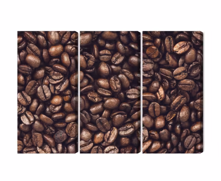 Canvastavla - Roasted coffee beans