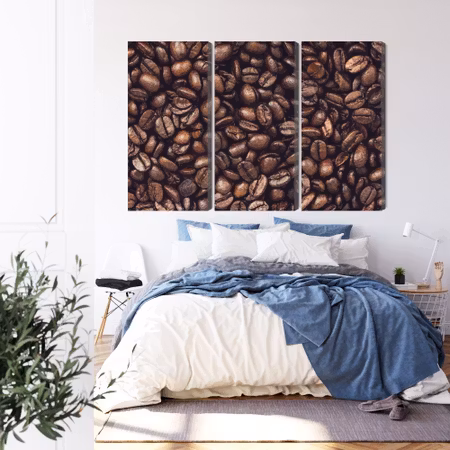 Canvastavla - Roasted coffee beans