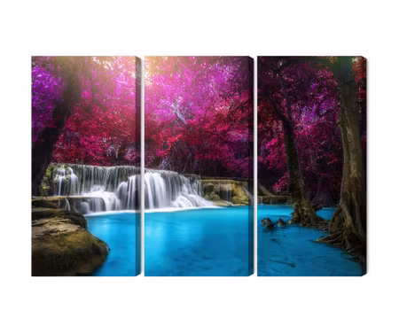 Canvastavla - Kanchanaburi waterfall