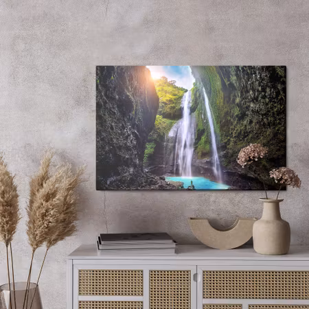 Canvastavla - Madakaripura waterfall in java