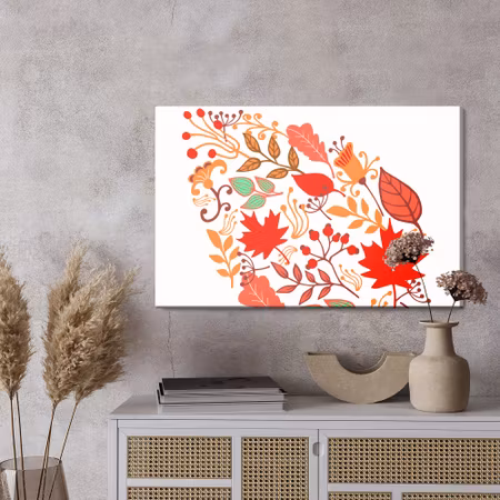 Canvastavla - Colorful autumn leaves