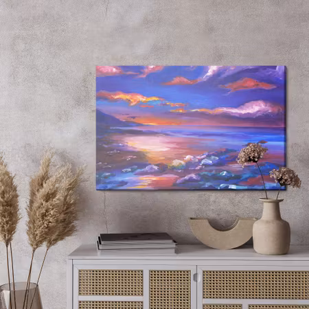 Canvastavla - Abstract sea landscape