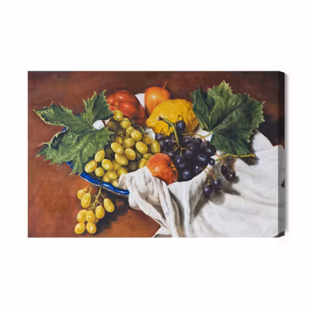 Canvastavla - Painted still life