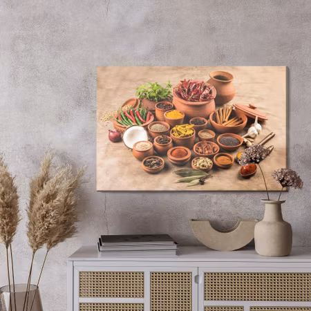 Canvastavla - Far eastern spices