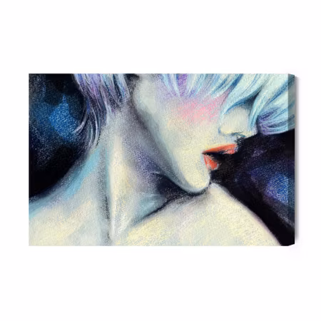 Canvastavla - A woman&#039;s face