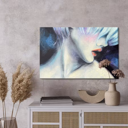 Canvastavla - A woman&#039;s face