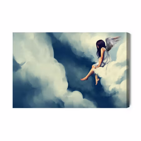 Canvastavla - Angel woman