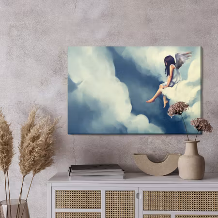 Canvastavla - Angel woman
