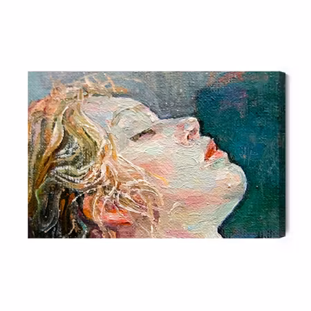 Canvastavla - A woman in a dream