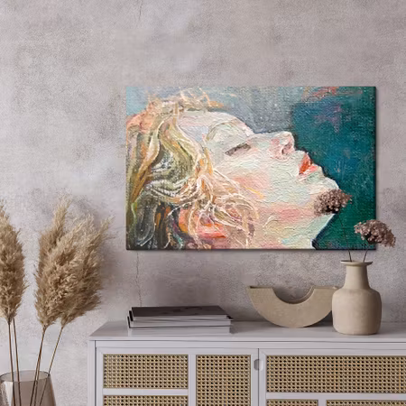 Canvastavla - A woman in a dream