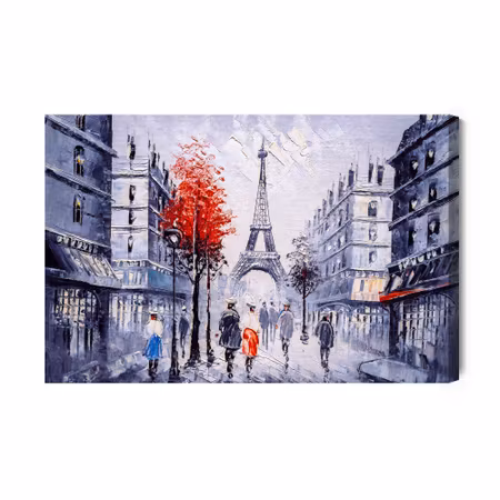 Canvastavla - Parisian construction