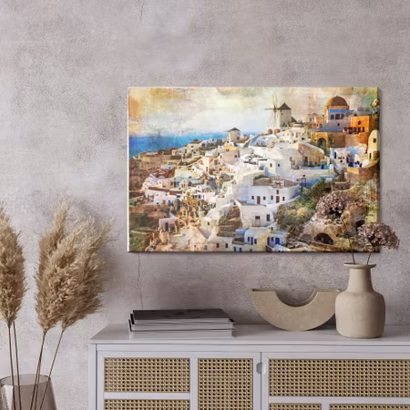Canvastavla - Architecture of santorini