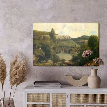 Canvastavla - Gustave courbet &quot;ornans