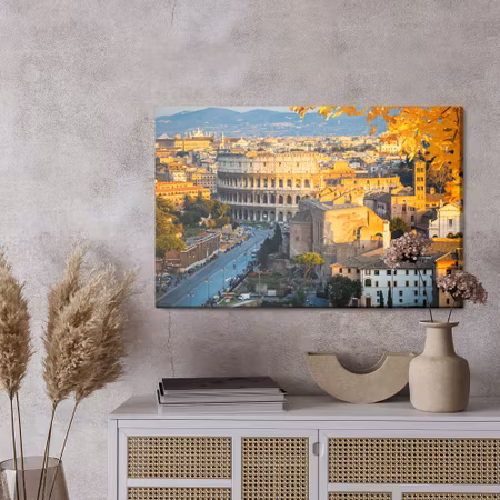 Canvastavla - 3d view of the colosseum