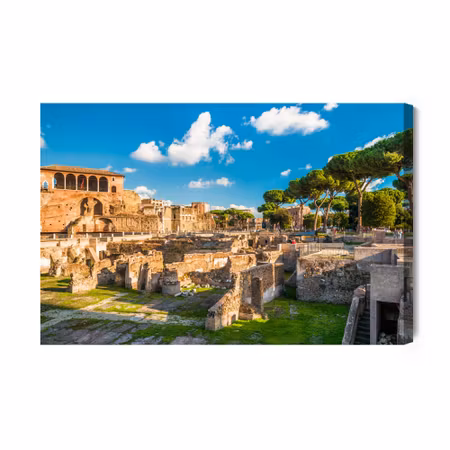 Canvastavla - Trajan&#039;s forum in rome
