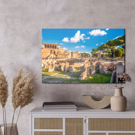 Canvastavla - Trajan&#039;s forum in rome