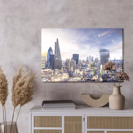 Canvastavla - A modern london neighborhood