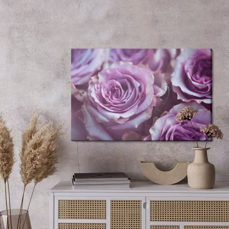 Canvastavla - Beautiful purple roses